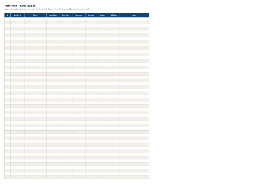 Invoice & Quotation Generator — Excel Template